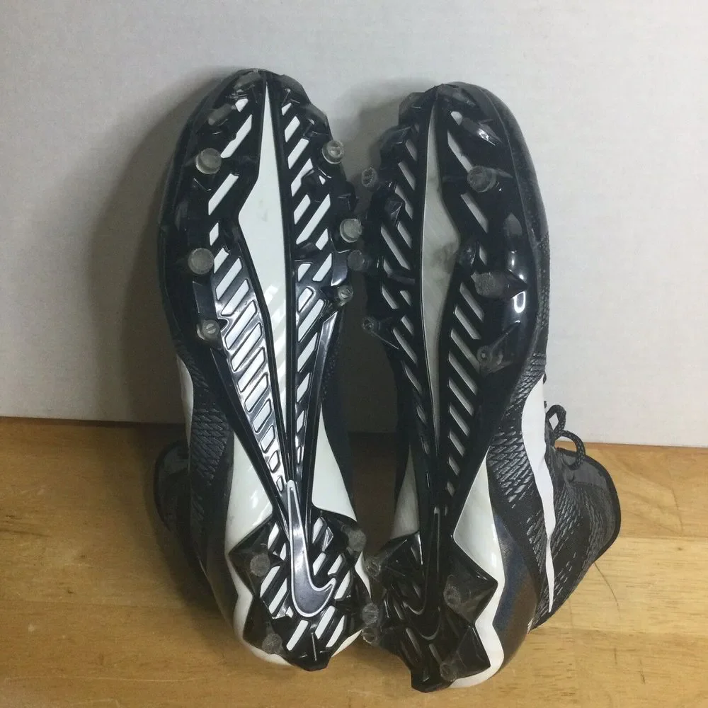 Nike CJ3 Flyweave Elite TD Calvin Johnson Football Cleats Shoe 725226-010 Men 12